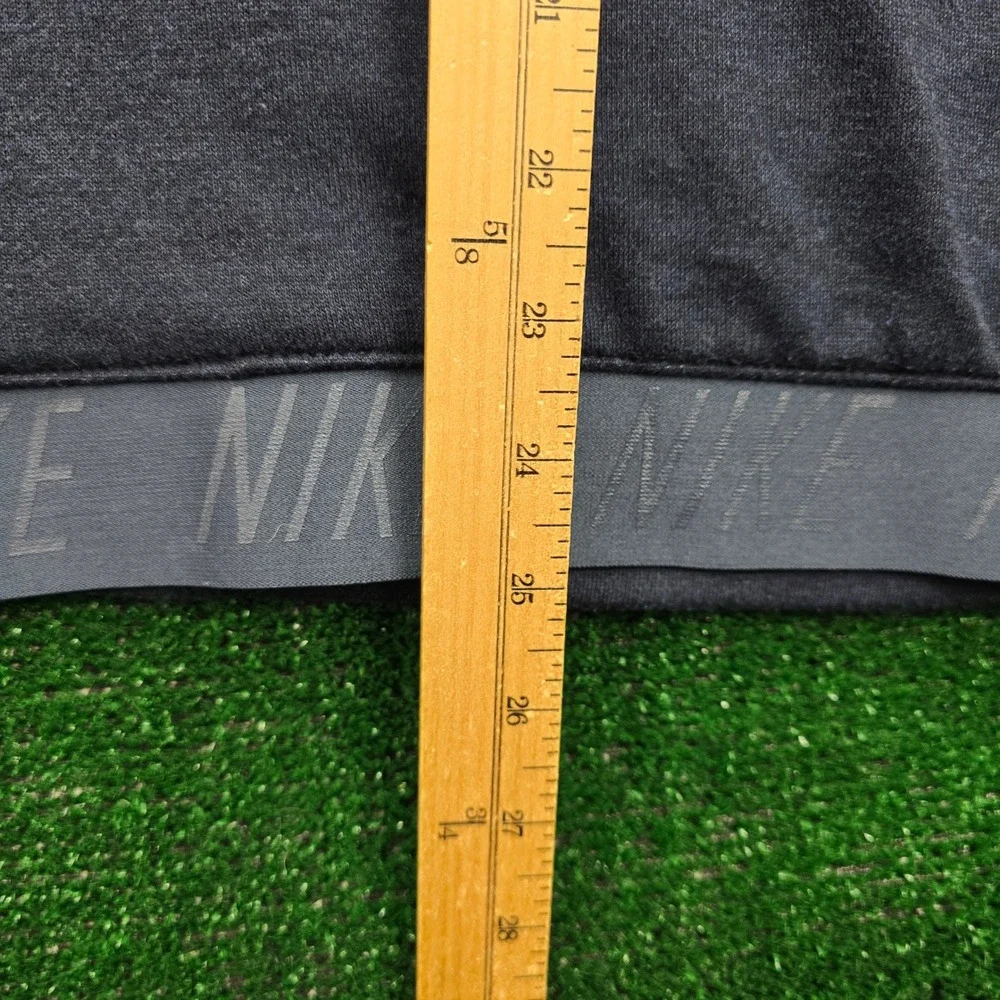 Nike Dri Fit Sweatshirt Womens Large Navy Cowl Neck Pullover Athletic 860130-473